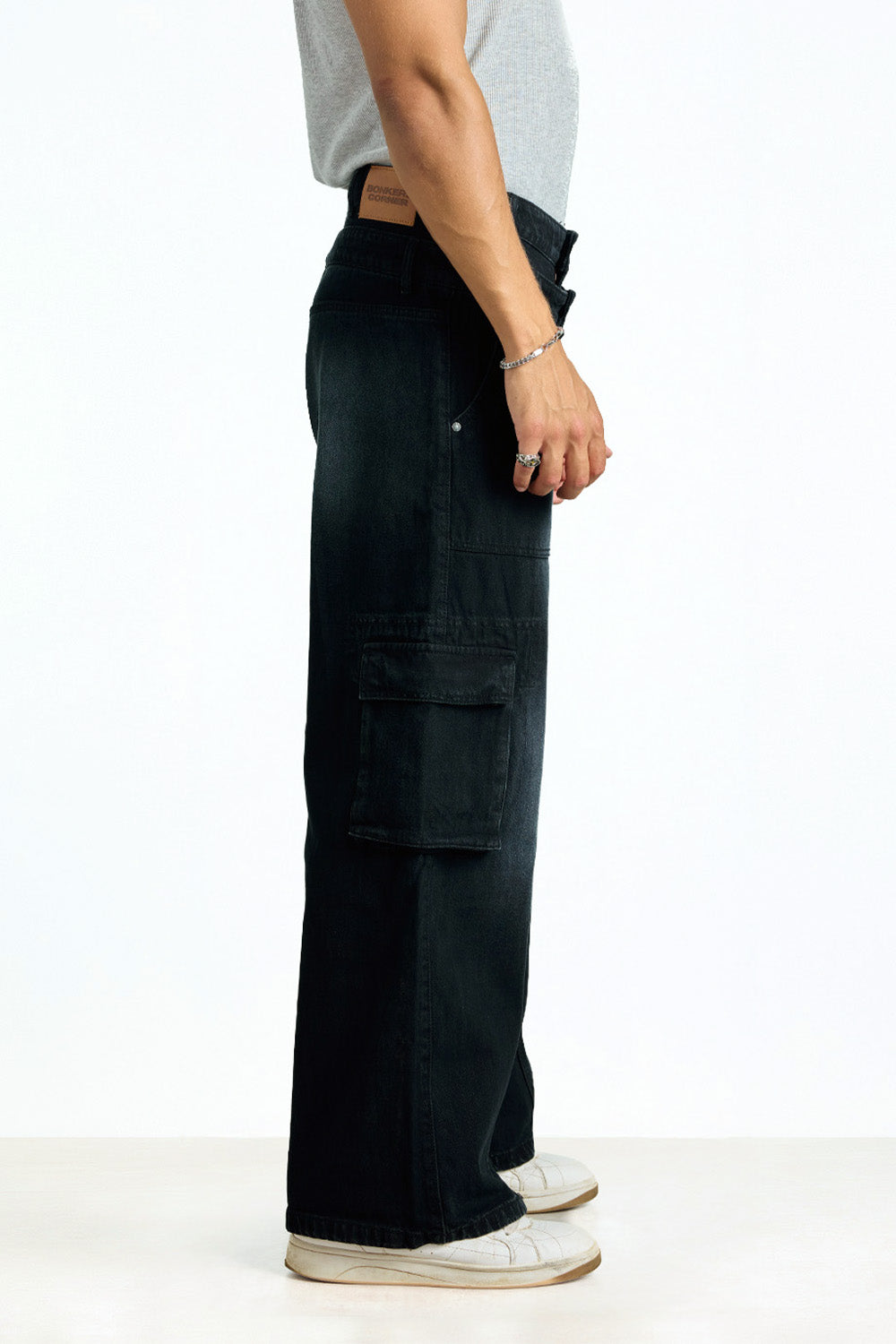 Heavy Fade Black Cargo - BonkersCorner