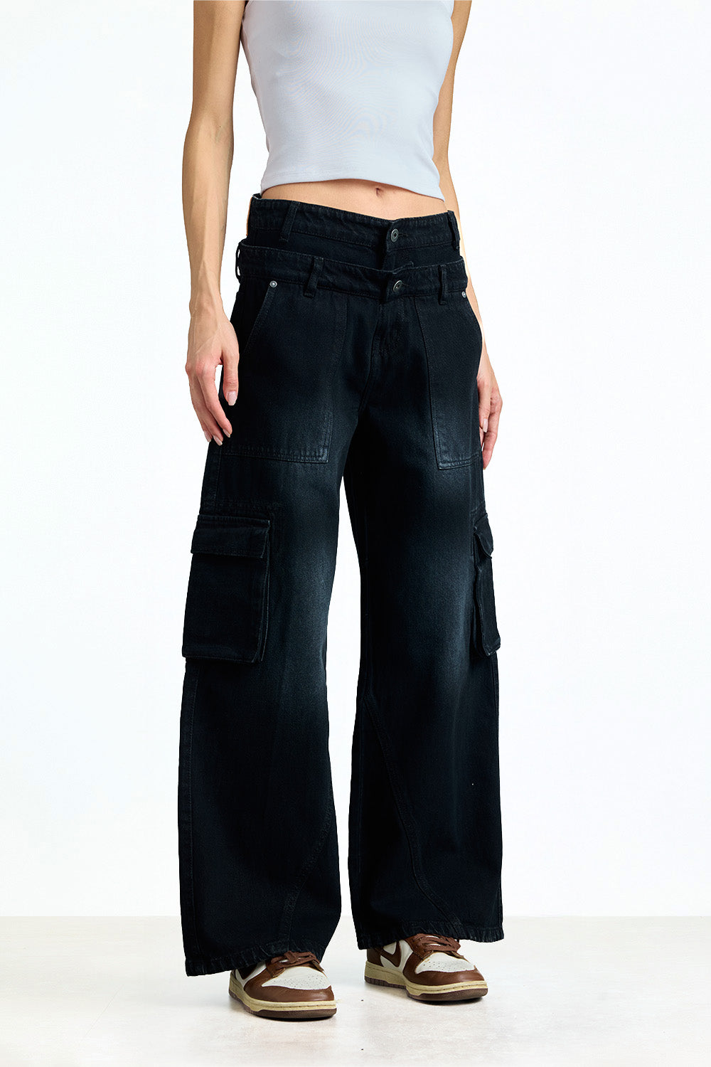 Heavy Fade Black Cargo - BonkersCorner