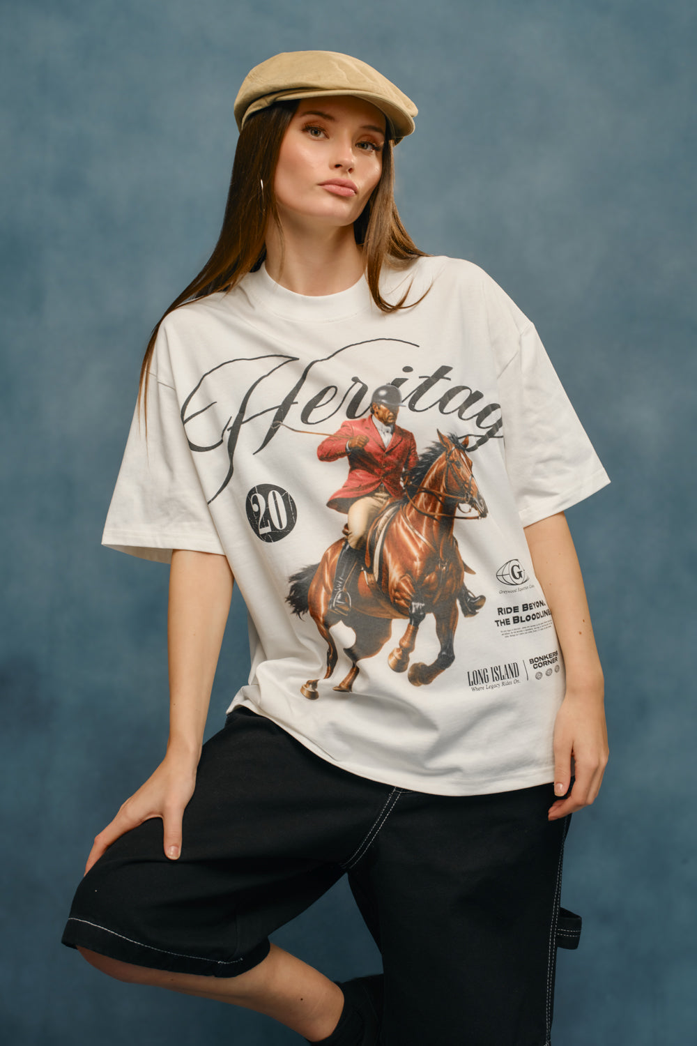 Heritage White Oversized T-shirt