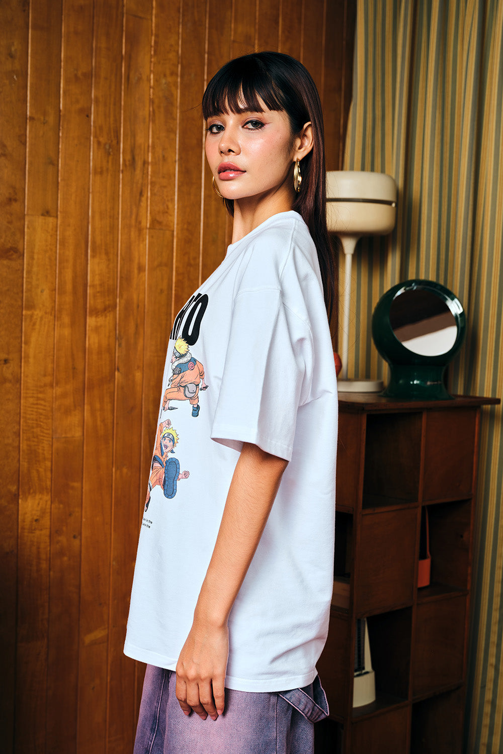 Hidden Village Unity White Oversized T-shirt