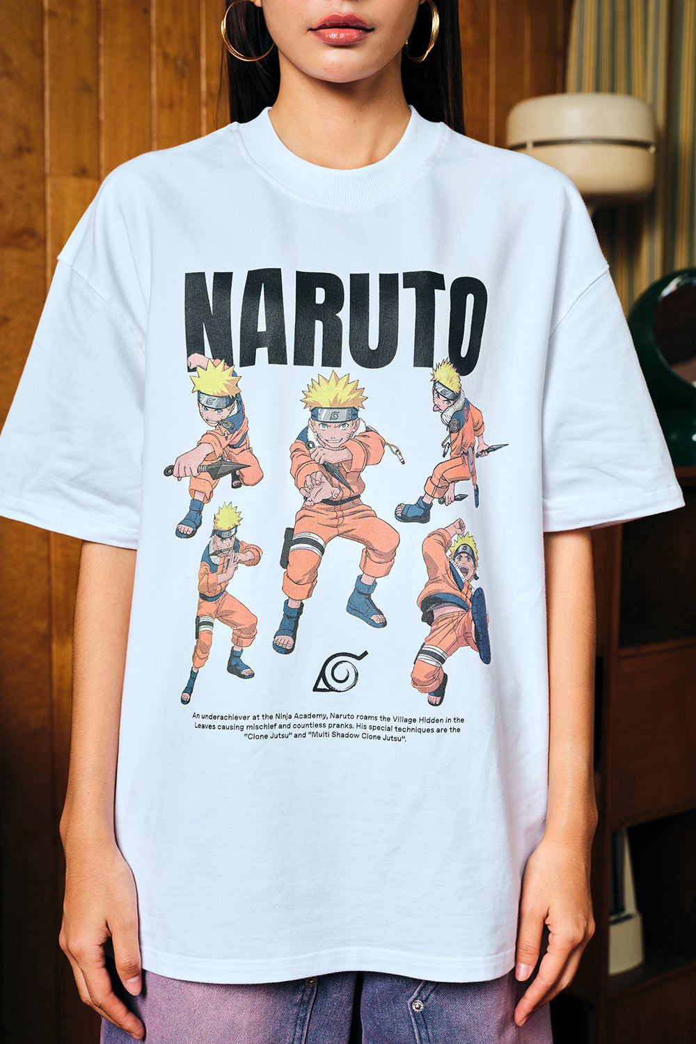 Hidden Village Unity White Oversized T-shirt