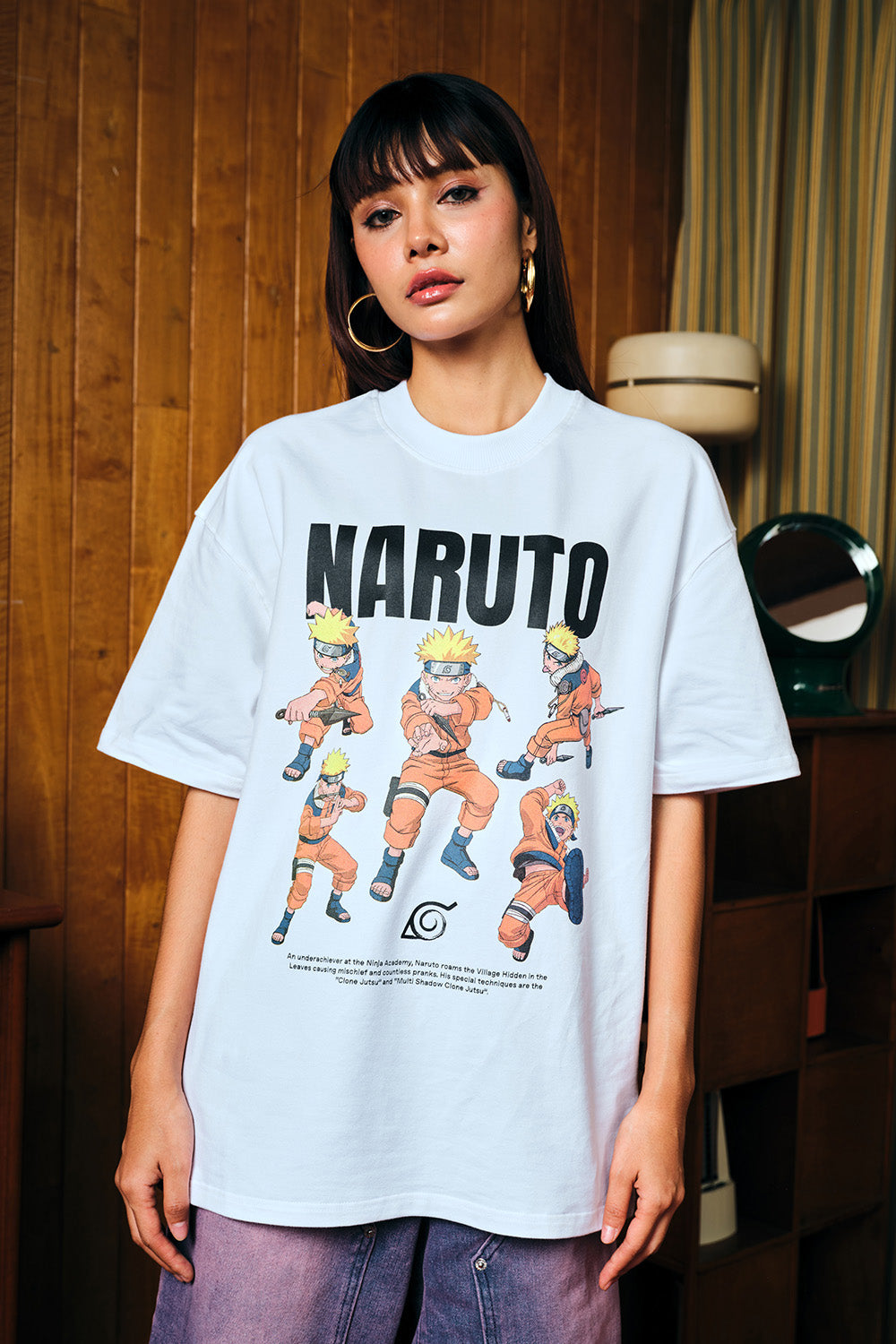 Hidden Village Unity White Oversized T-shirt