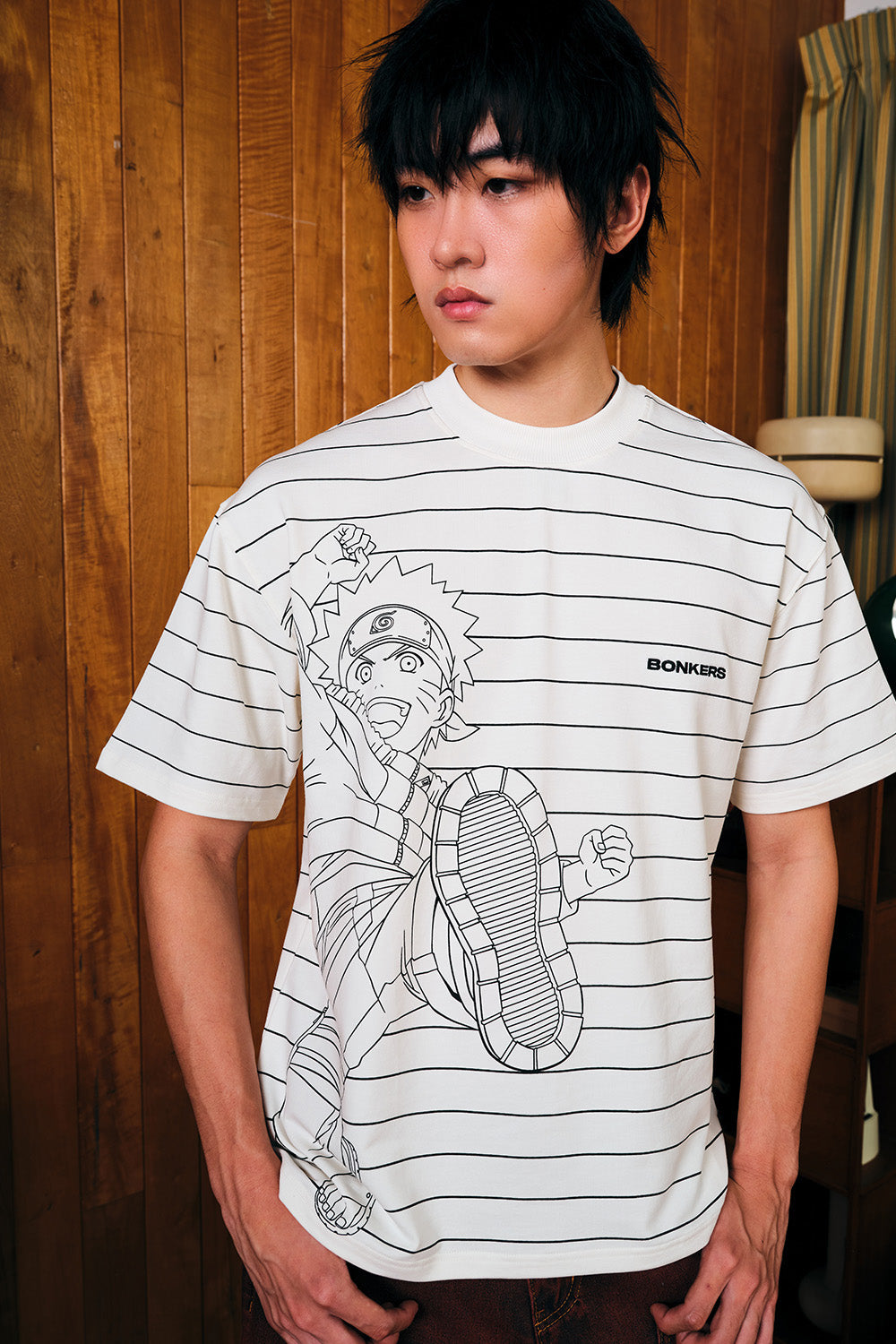 Sketch Action Oversized T-shirt