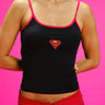 Hope Emblem Black Cami Top - BonkersCorner