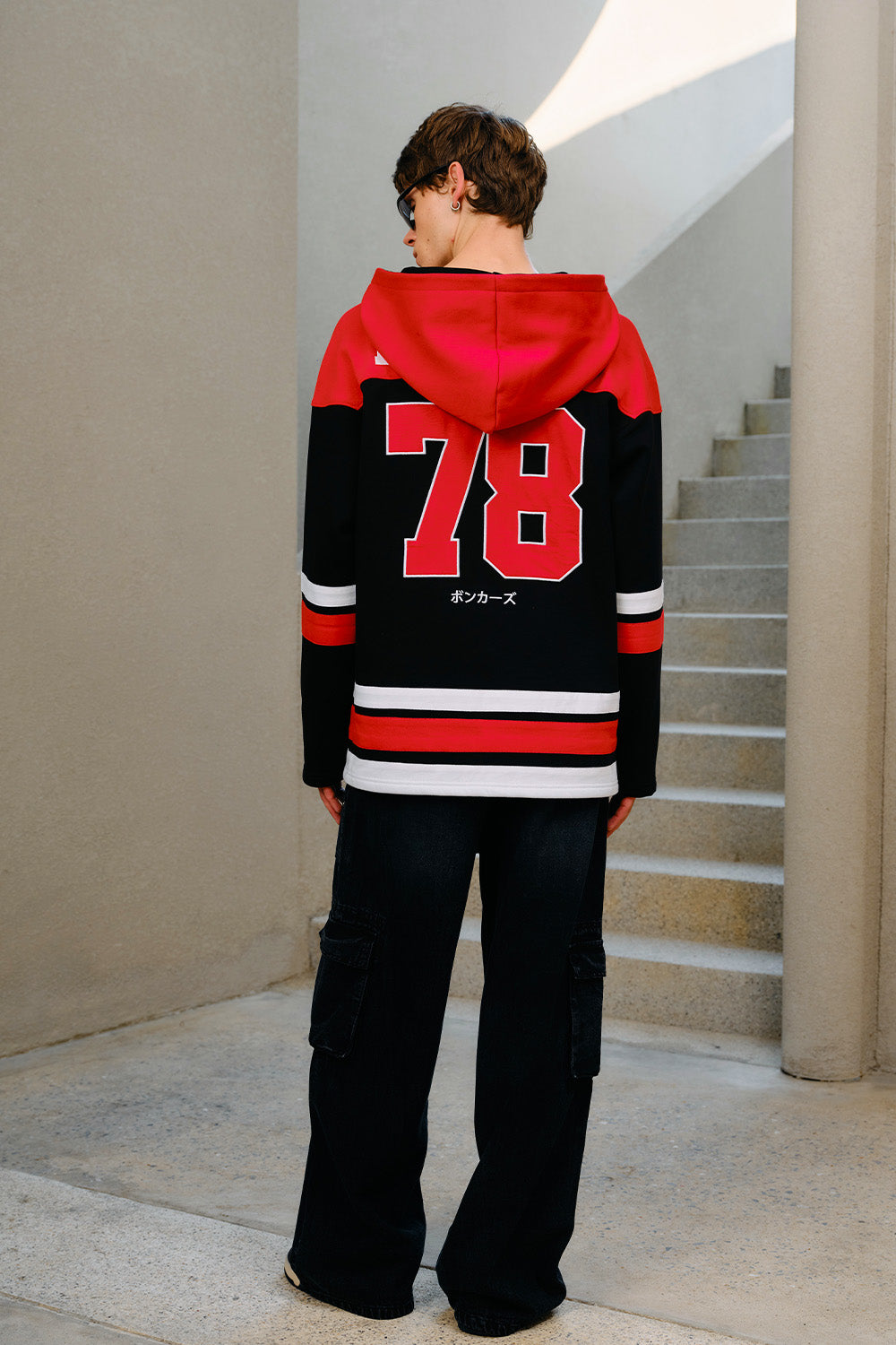 Hustle Red Sweatshirt