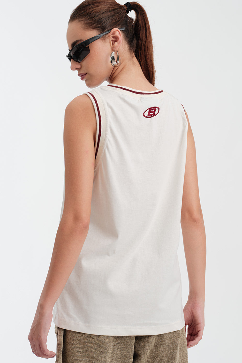 Hype 17 White Tank - BonkersCorner