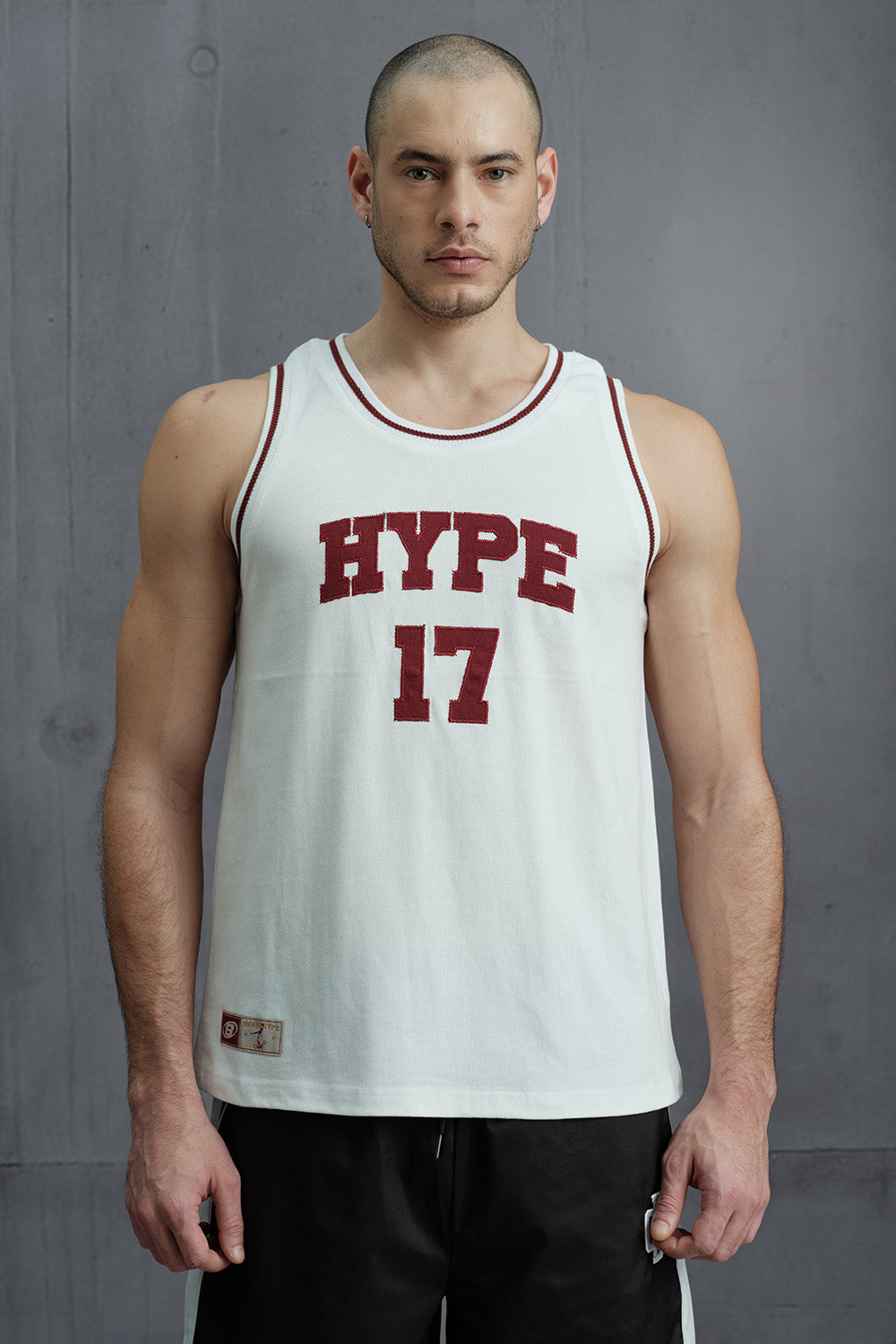 Hype 17 White Tank - BonkersCorner