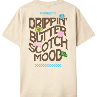 Butterscotch Ice Cream Oversized T-shirt - BonkersCorner