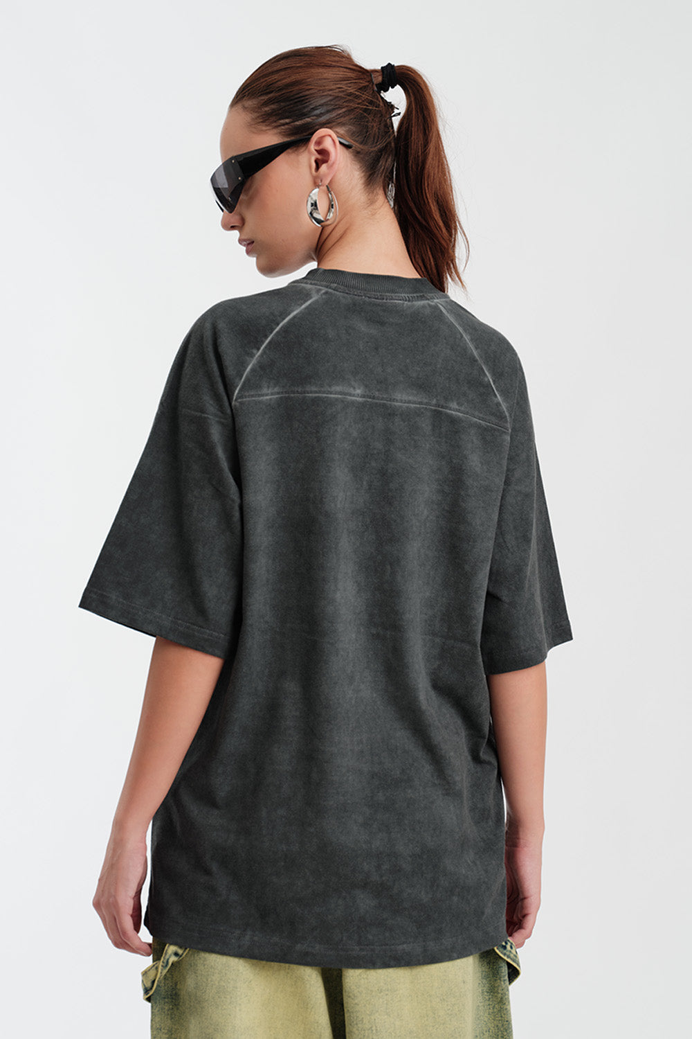 Iron Wash Oversized T-shirt - BonkersCorner