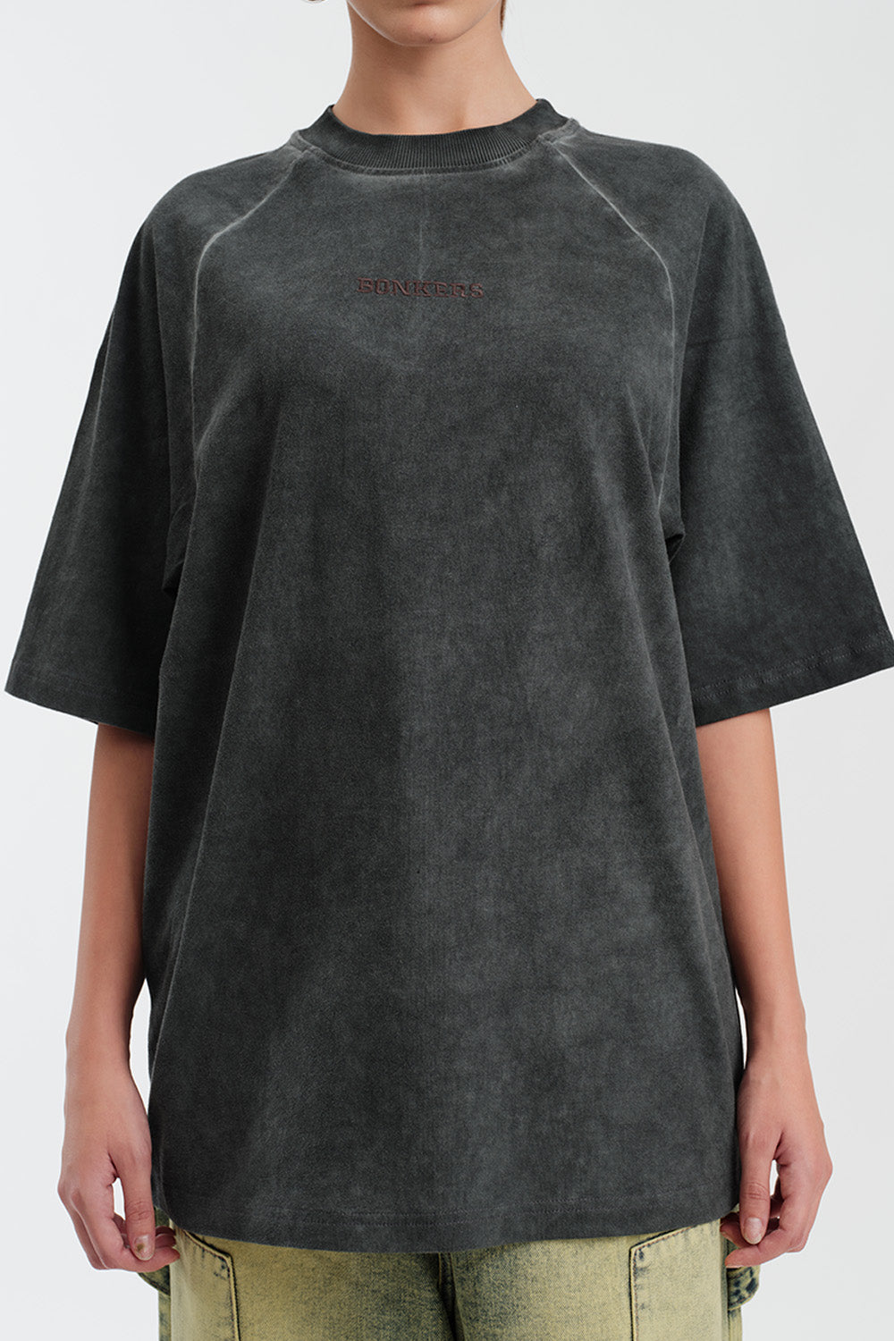 Iron Wash Oversized T-shirt - BonkersCorner