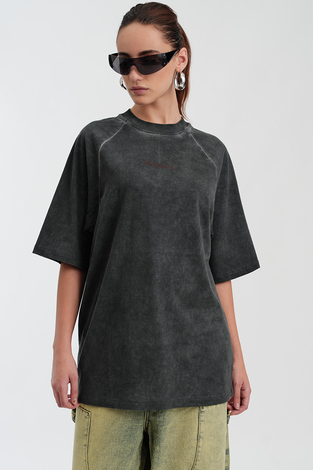 Iron Wash Oversized T-shirt - BonkersCorner