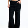 Jet Black Relaxed Fit Jeans - BonkersCorner