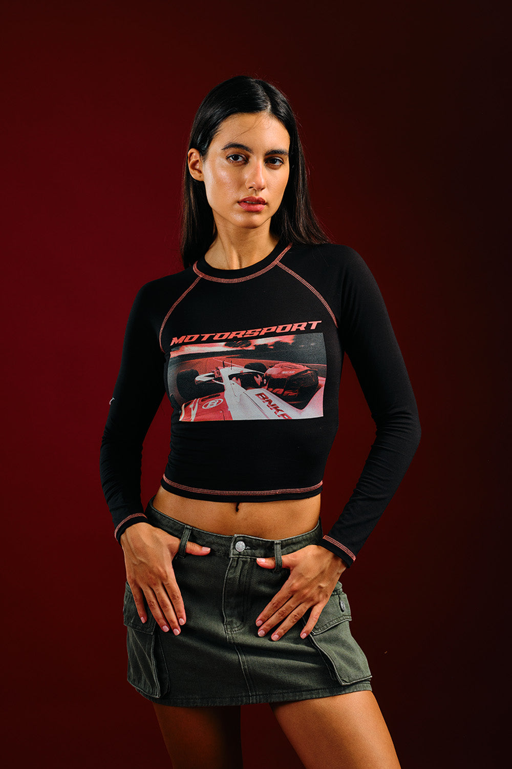 Lap Queen Full Sleeves Top - BonkersCorner