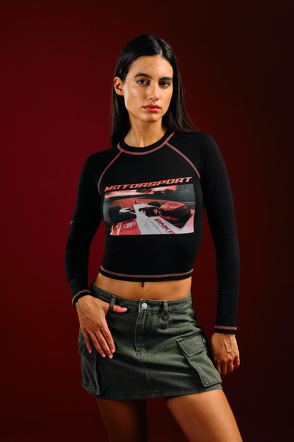 Lap Queen Full Sleeves Top - BonkersCorner