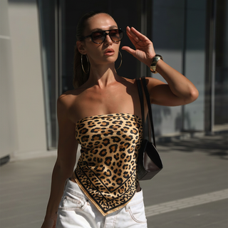 Leopard Print Scarf - BonkersCorner