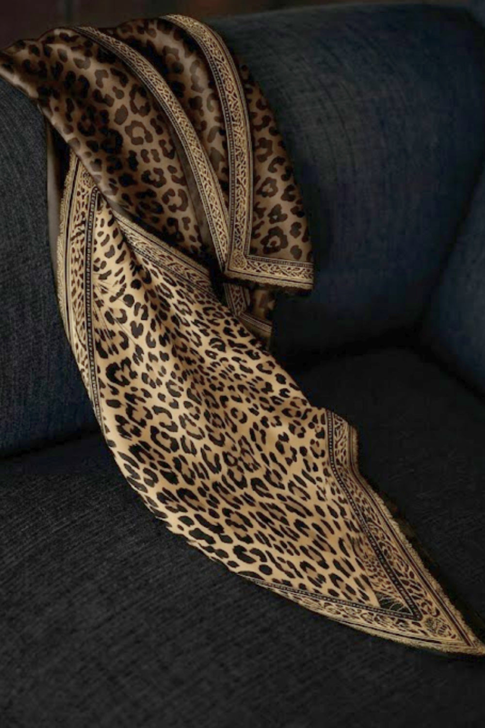 Leopard Print Scarf