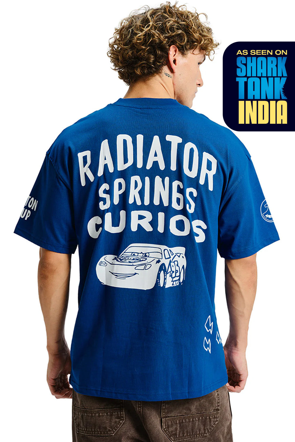 Lightning McQueen Oversized T-shirt - BonkersCorner