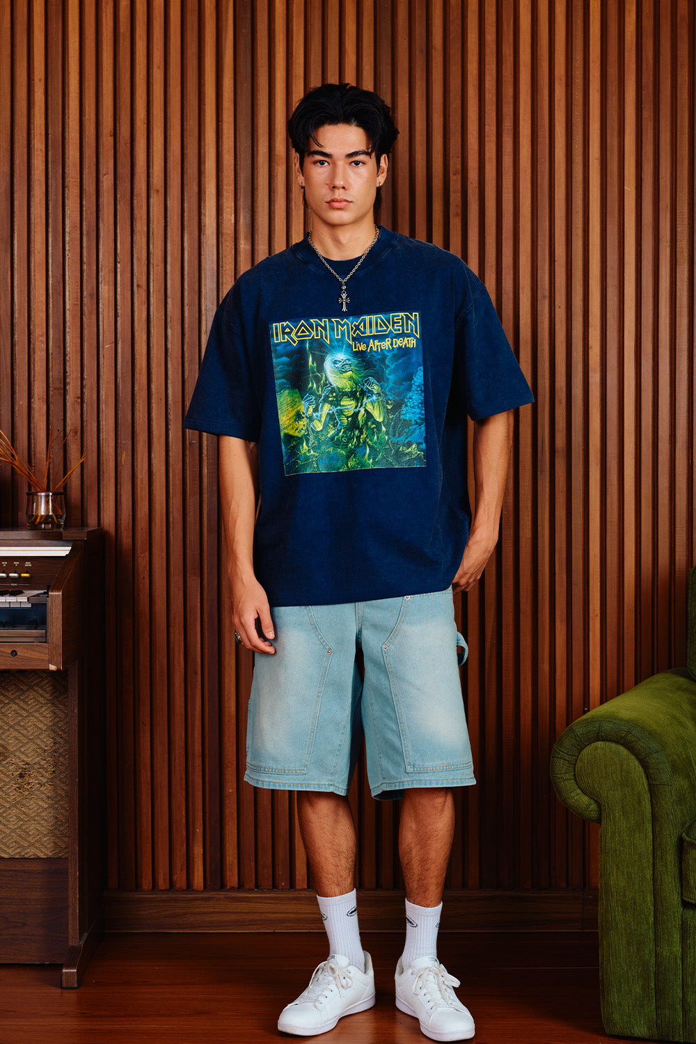 Live After Death Oversized T-shirt