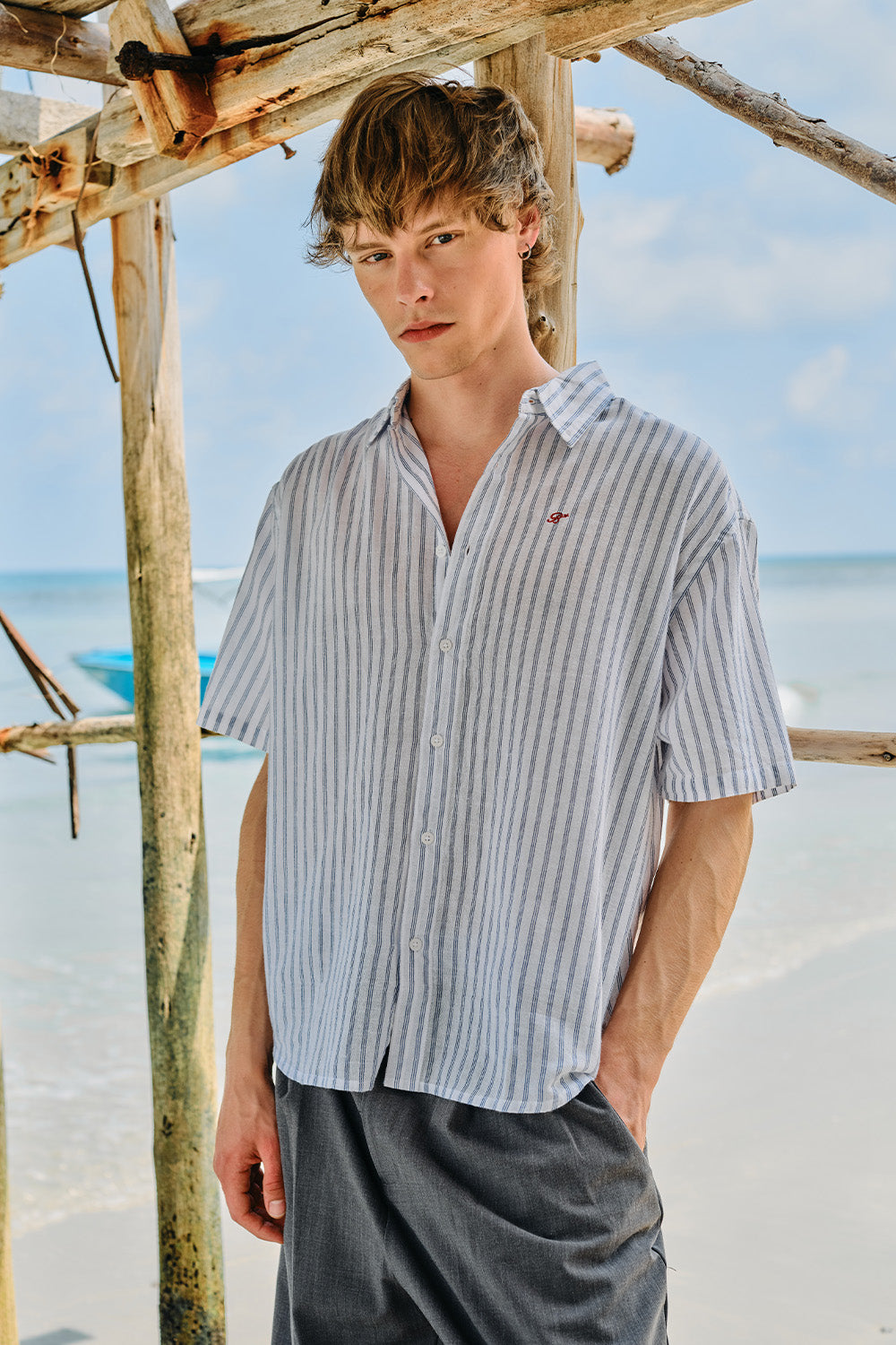 Los Amigos Stripe Shirt - BonkersCorner