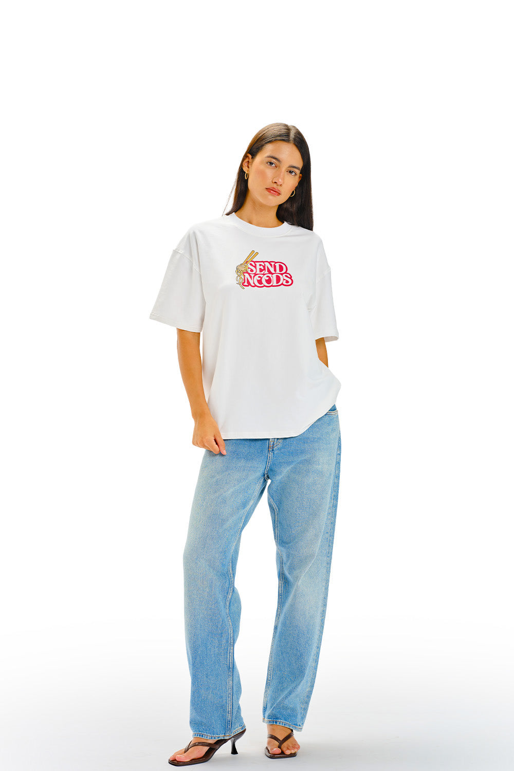 Lowkey Slurpin Oversized T-shirt - BonkersCorner