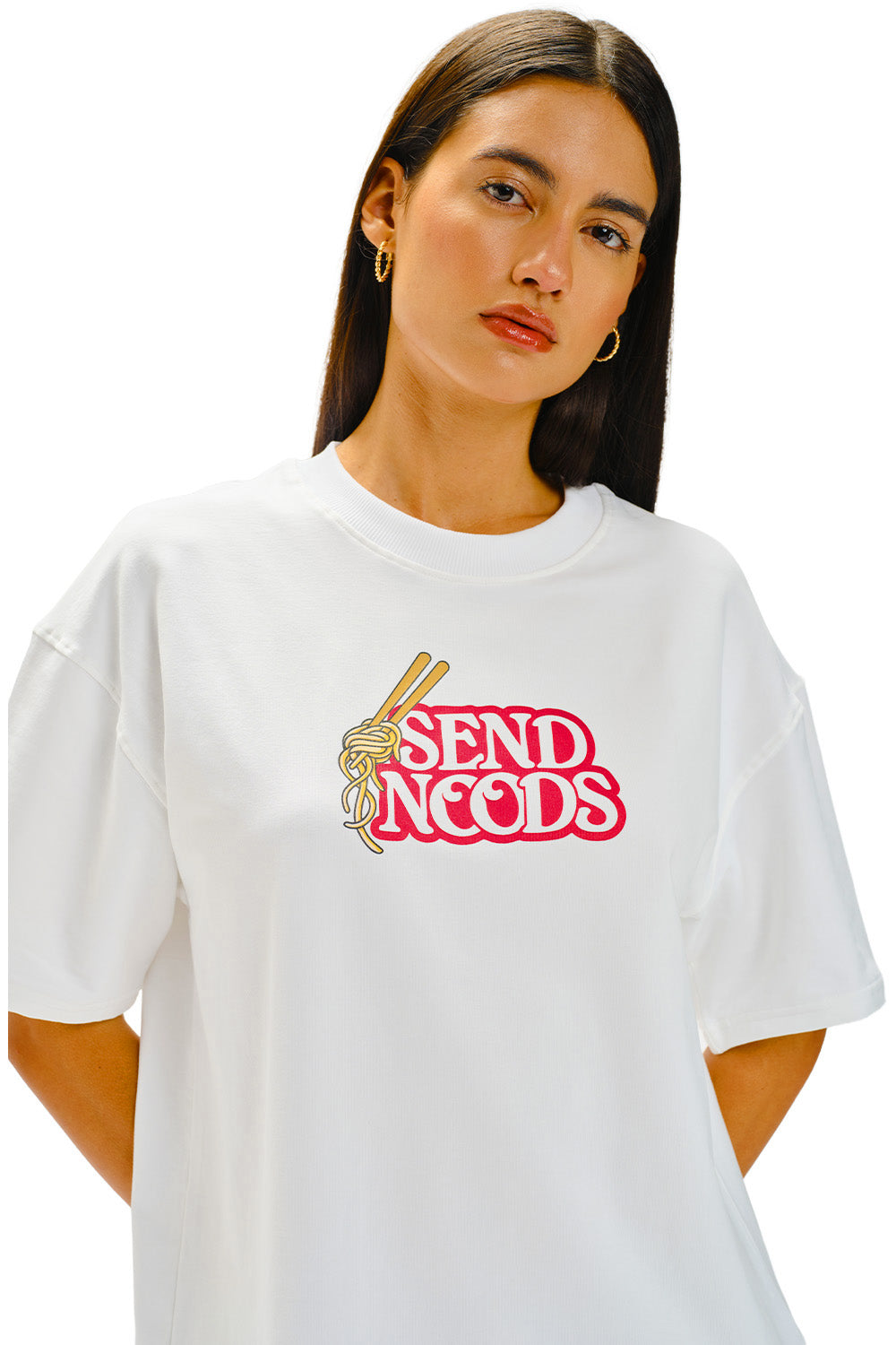 Lowkey Slurpin Oversized T-shirt - BonkersCorner