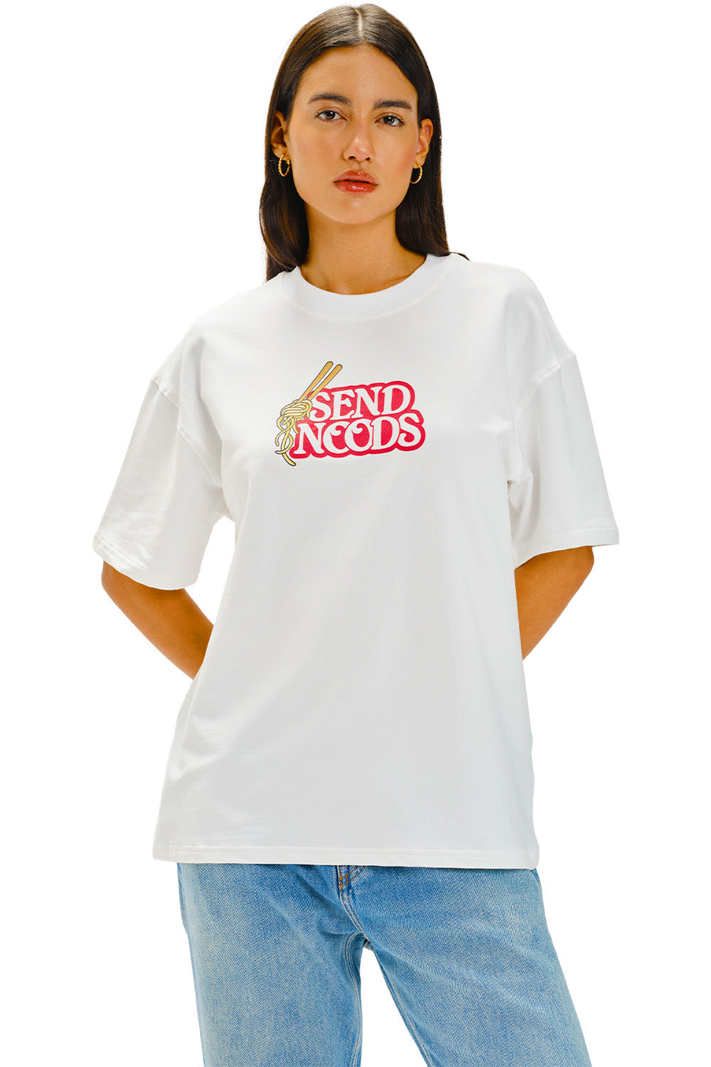 Lowkey Slurpin Oversized T-shirt - BonkersCorner