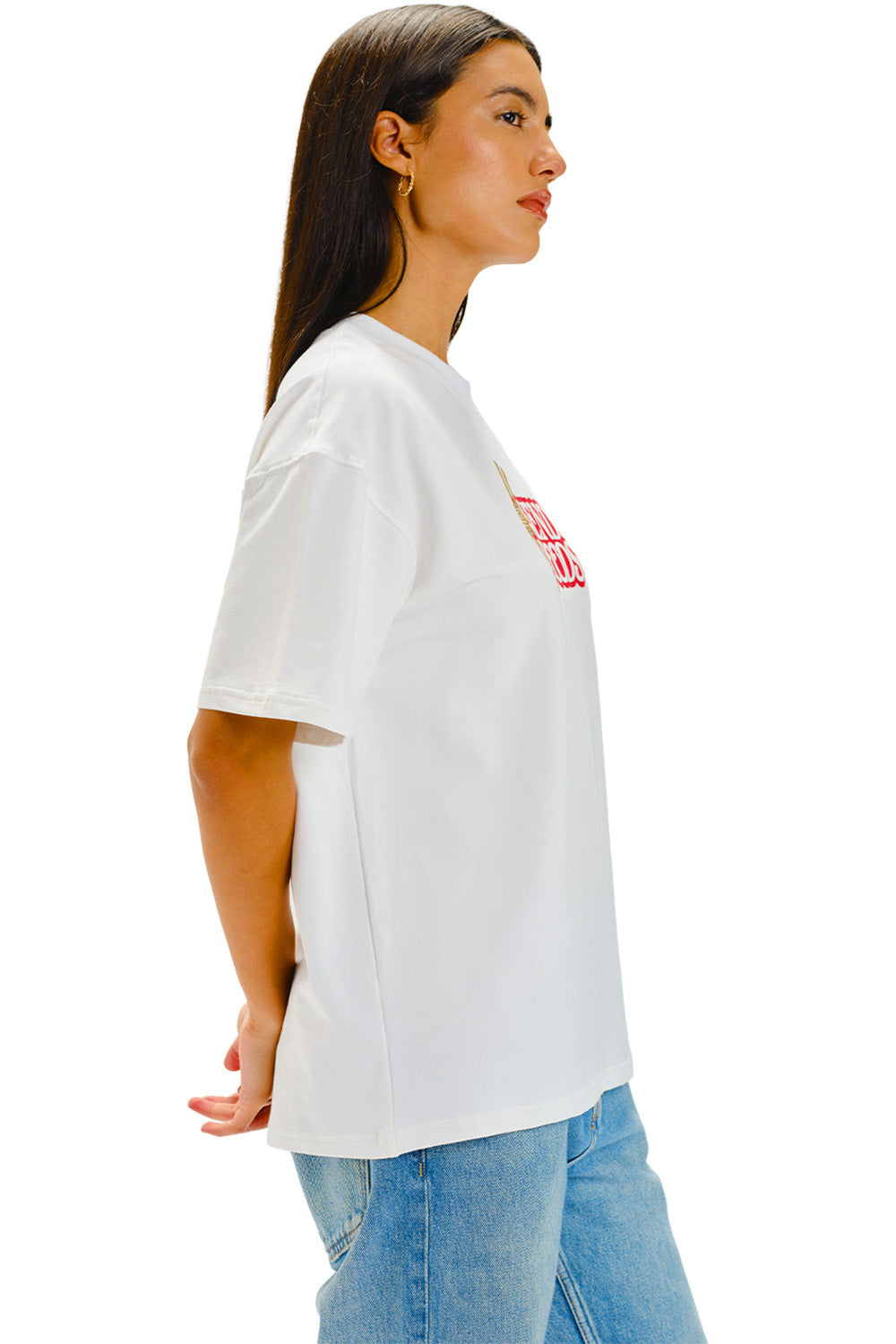 Lowkey Slurpin Oversized T-shirt - BonkersCorner