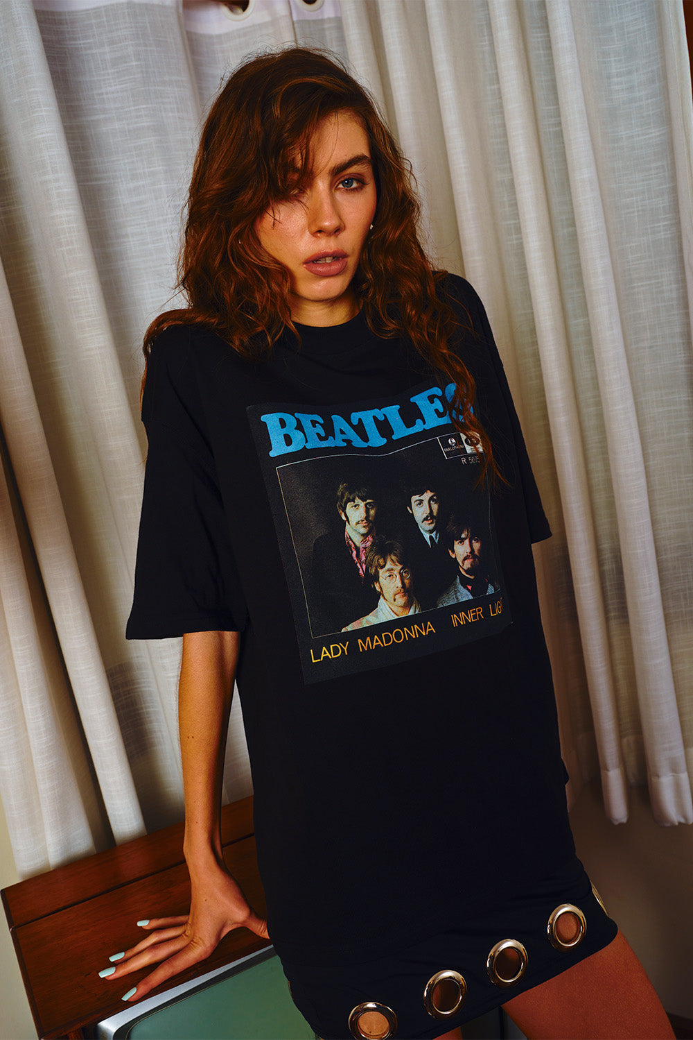 Madonna Moodboard Oversized T-shirt