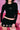 Mean in Black Full Sleeves Top - BonkersCorner