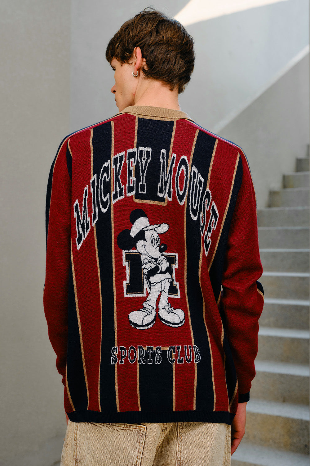 Mickey Home Run Full Sleeves Polo