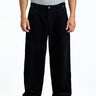 Midnight Black Corduroy Pants - BonkersCorner