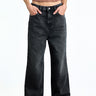Midnight Black Relaxed Fit Jeans - BonkersCorner