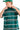 Midnight Pine Stripe Oversized T-shirt