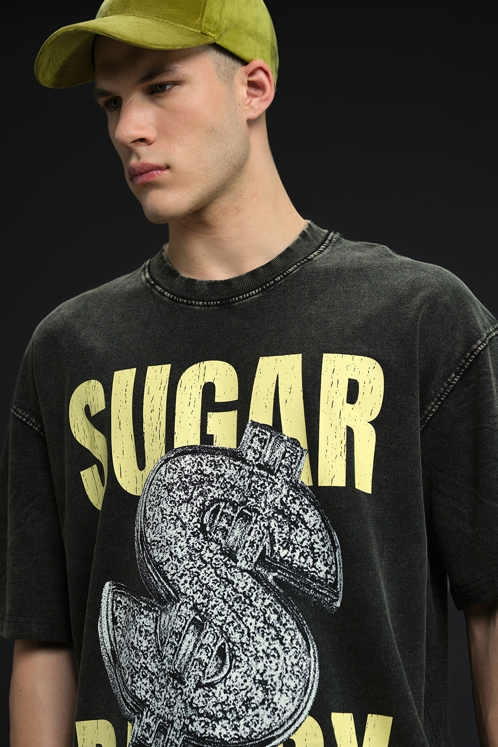 Minted Mood Oversized T-shirt - BonkersCorner