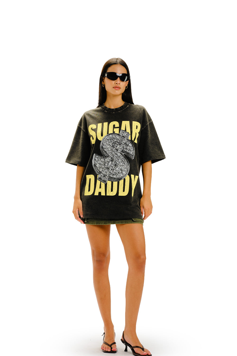 Minted Mood Oversized T-shirt - BonkersCorner