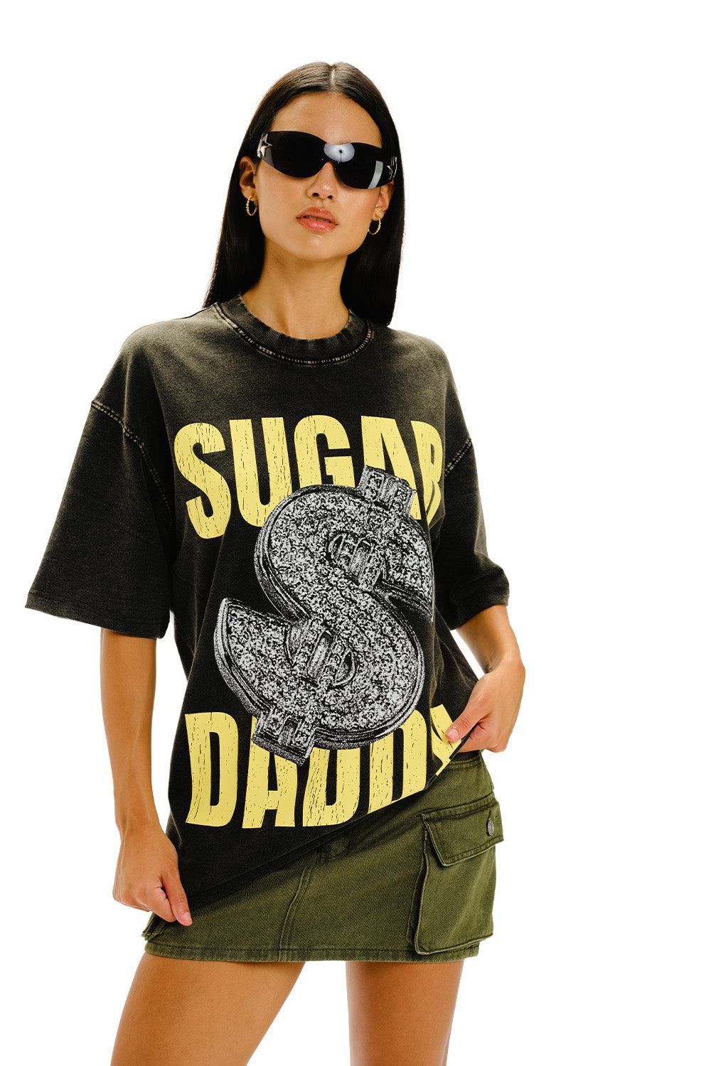 Minted Mood Oversized T-shirt - BonkersCorner