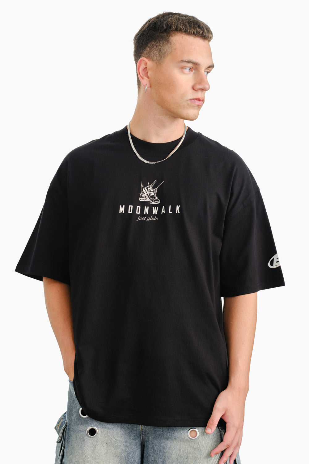 Moonwalk Manual Oversized T-shirt - BonkersCorner