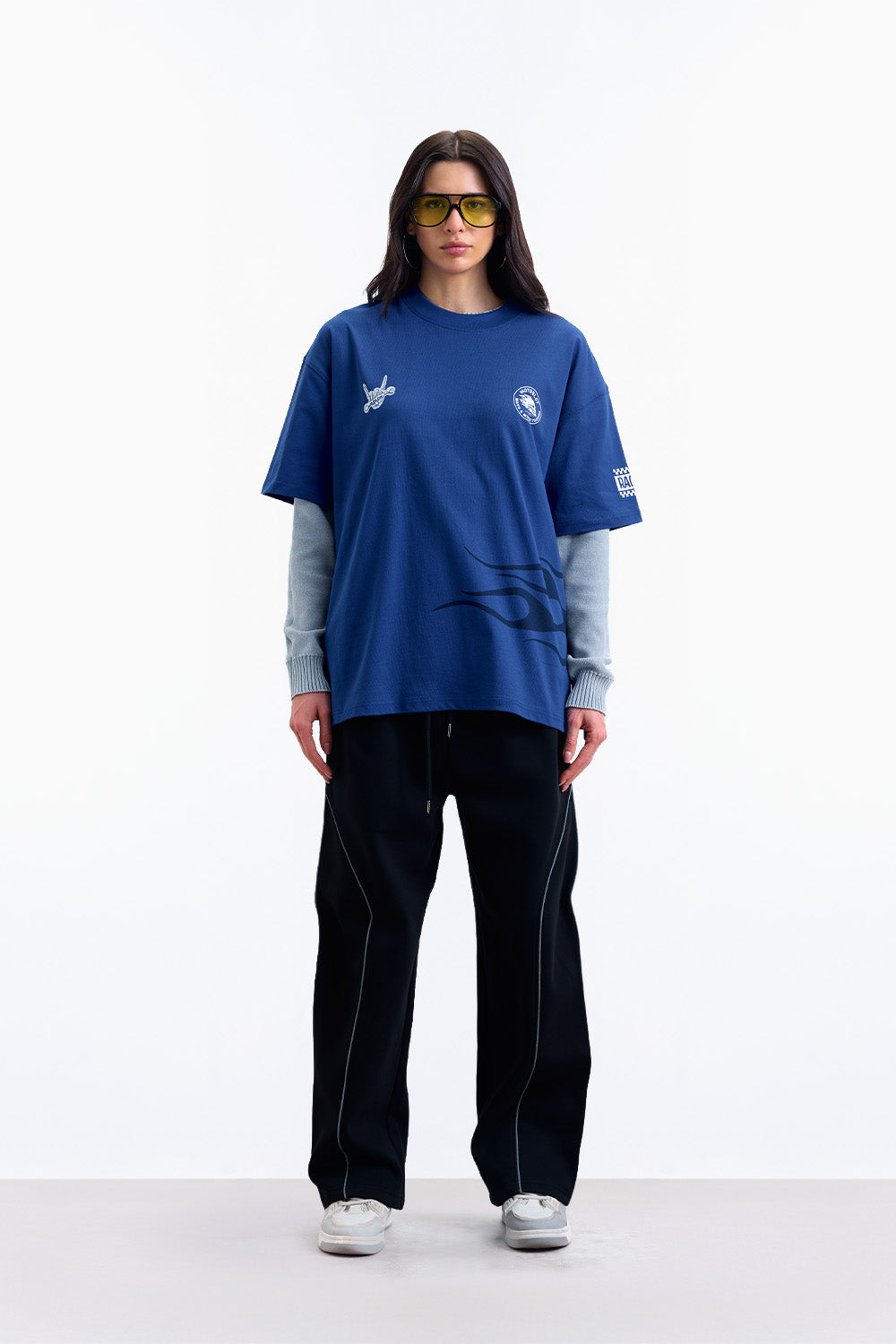 Moto Guys Rule Oversized T-shirt - BonkersCorner