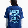 Moto Guys Rule Oversized T-shirt - BonkersCorner