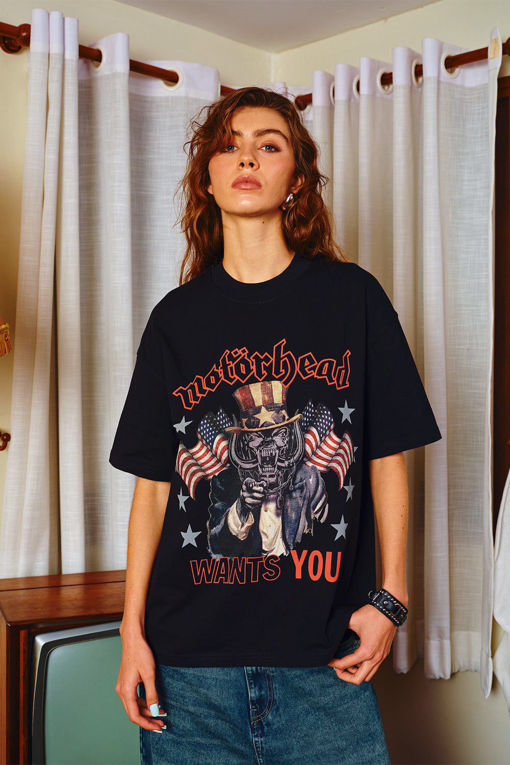 Motorhead Wants You Oversized T-shirt - BonkersCorner