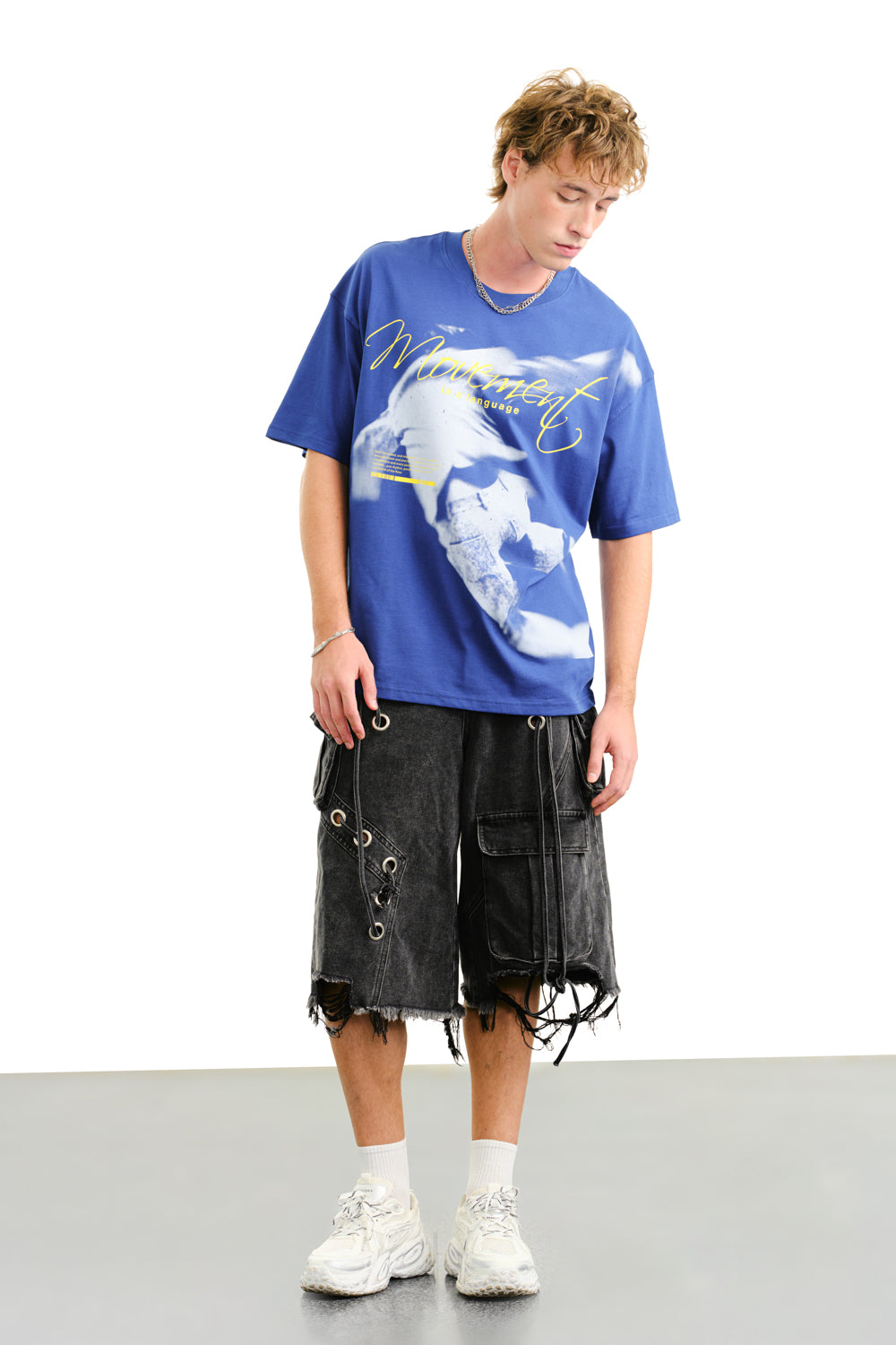 Movement Language Oversized T-shirt