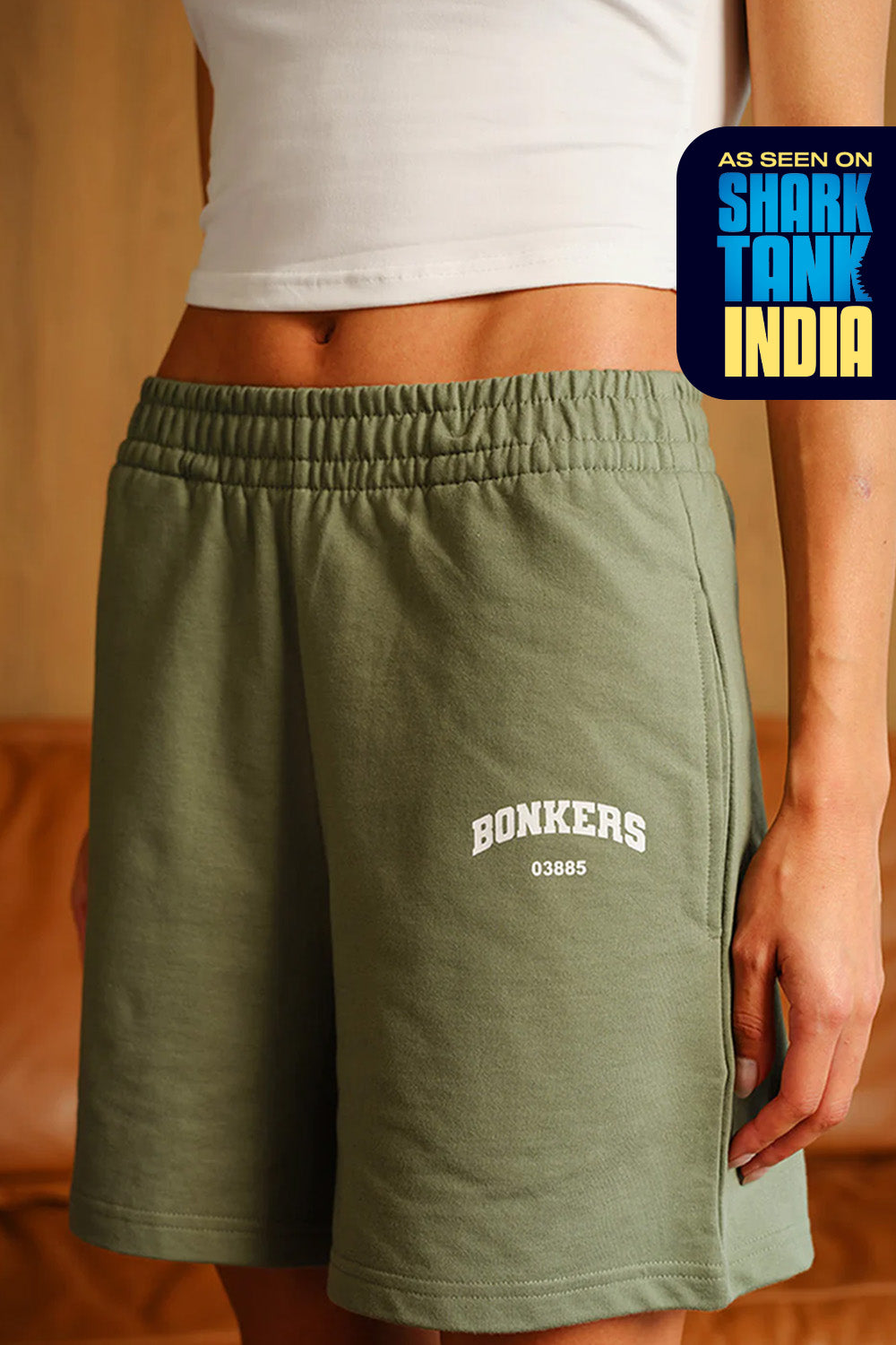 Muted Mint Lounge Shorts - BonkersCorner