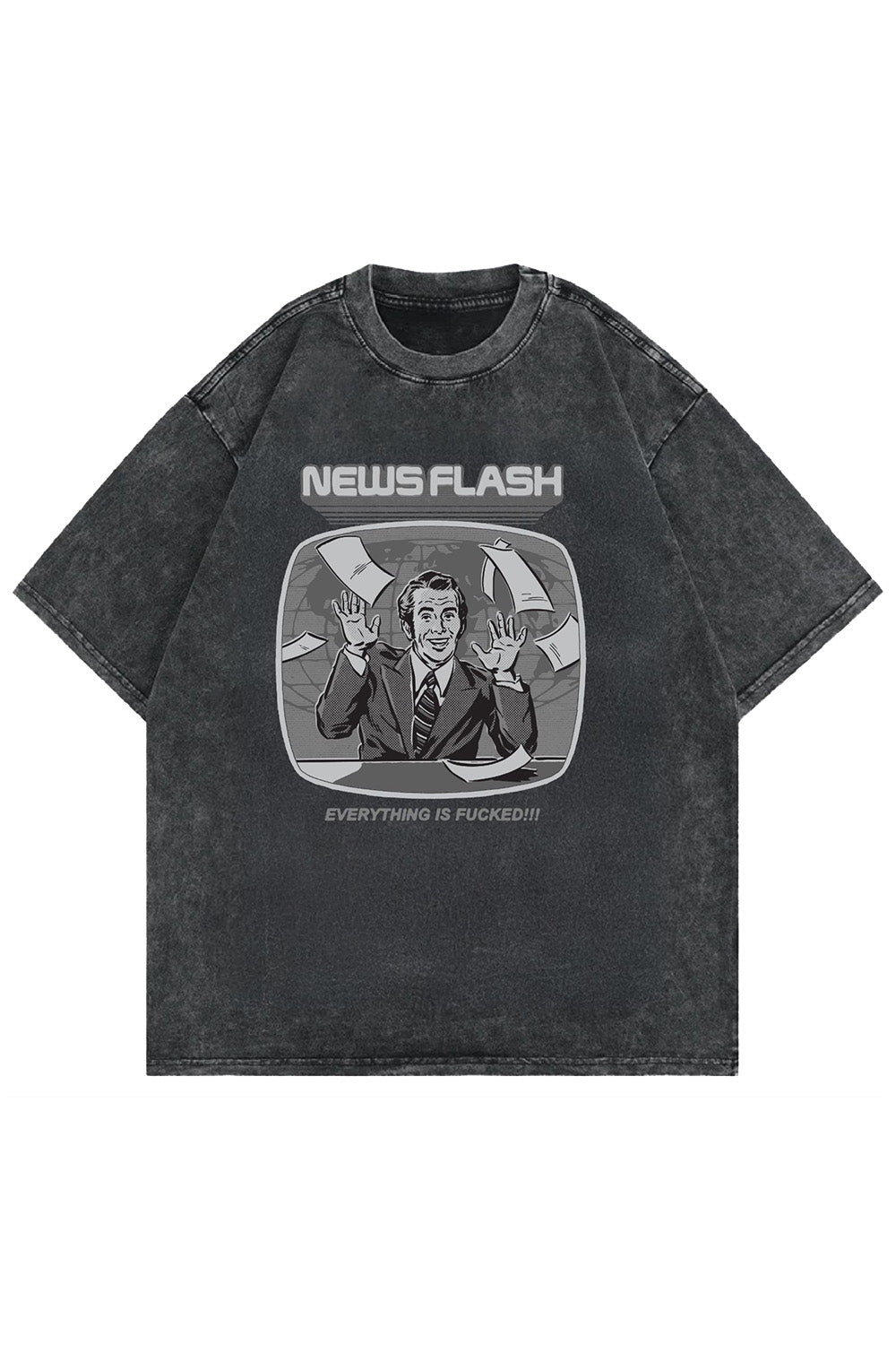 News Flash Oversized T-Shirt