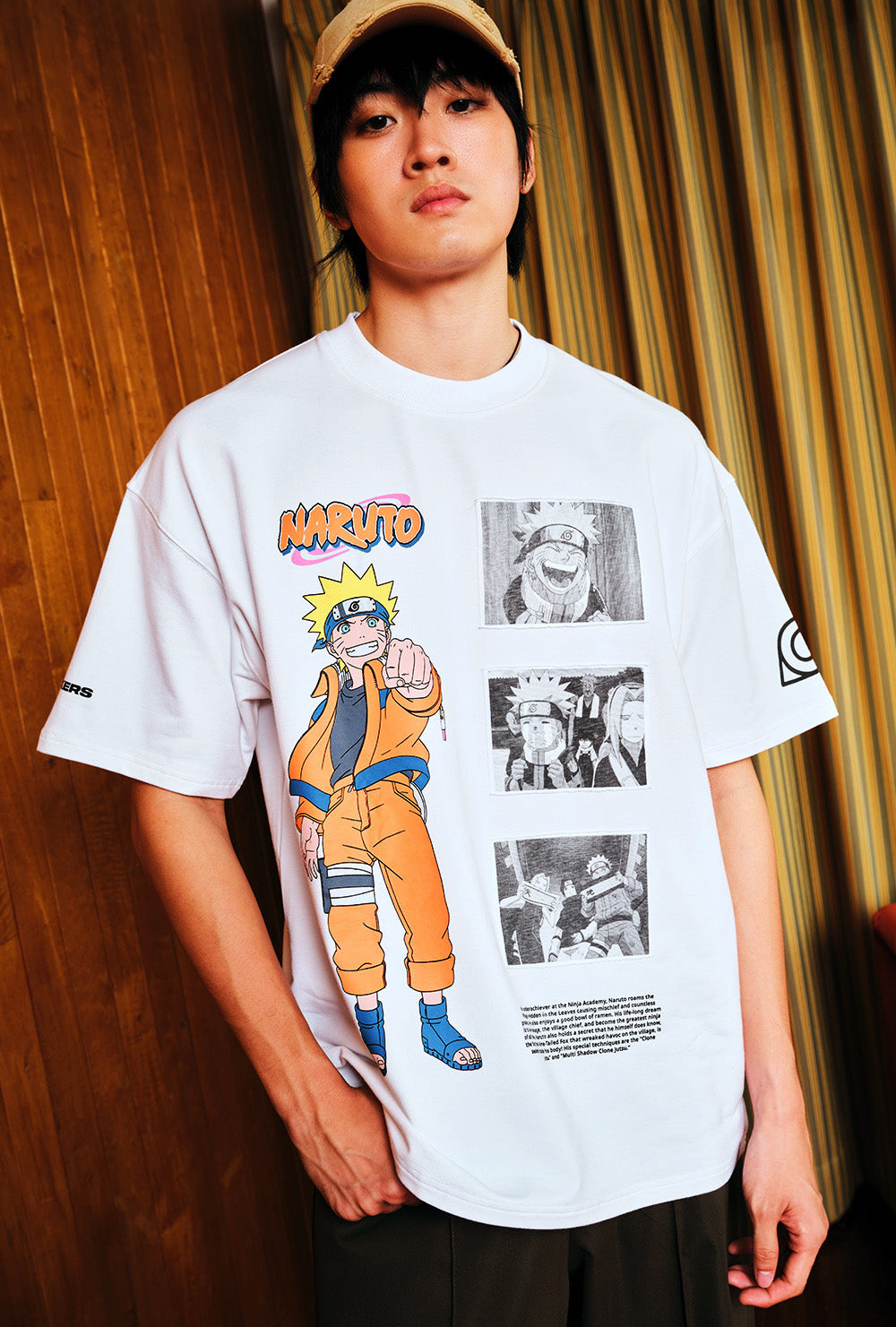 Naruto Manga Origins Oversized T-shirt