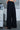 Navy Pinstriped Loose Fit Trousers - BonkersCorner