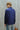 Navy Wrinkle Free Shirt - BonkersCorner