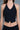 Navy Pinstripe Sculpt Vest - BonkersCorner