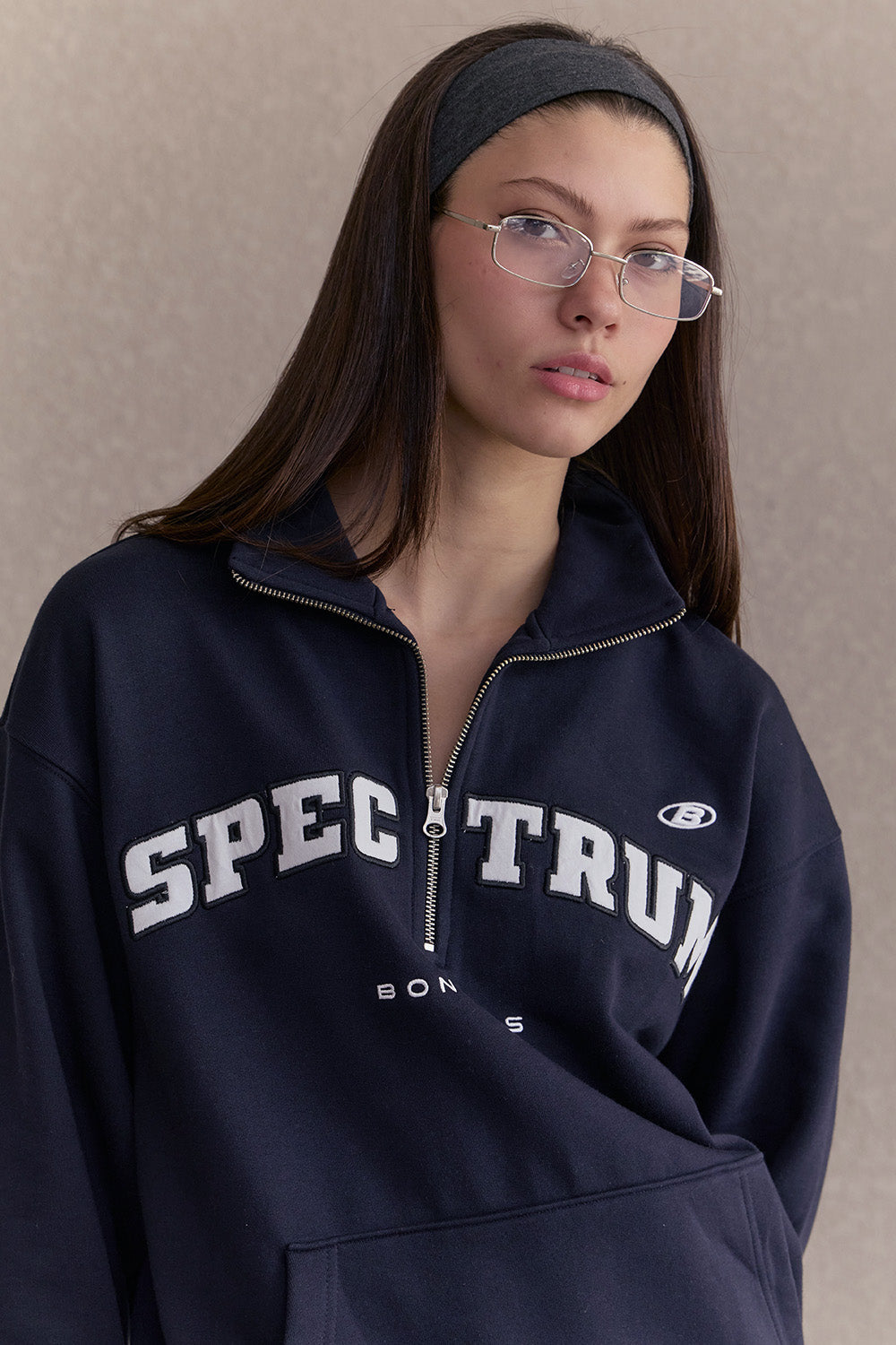 Navy Blue Spectrum Pullover