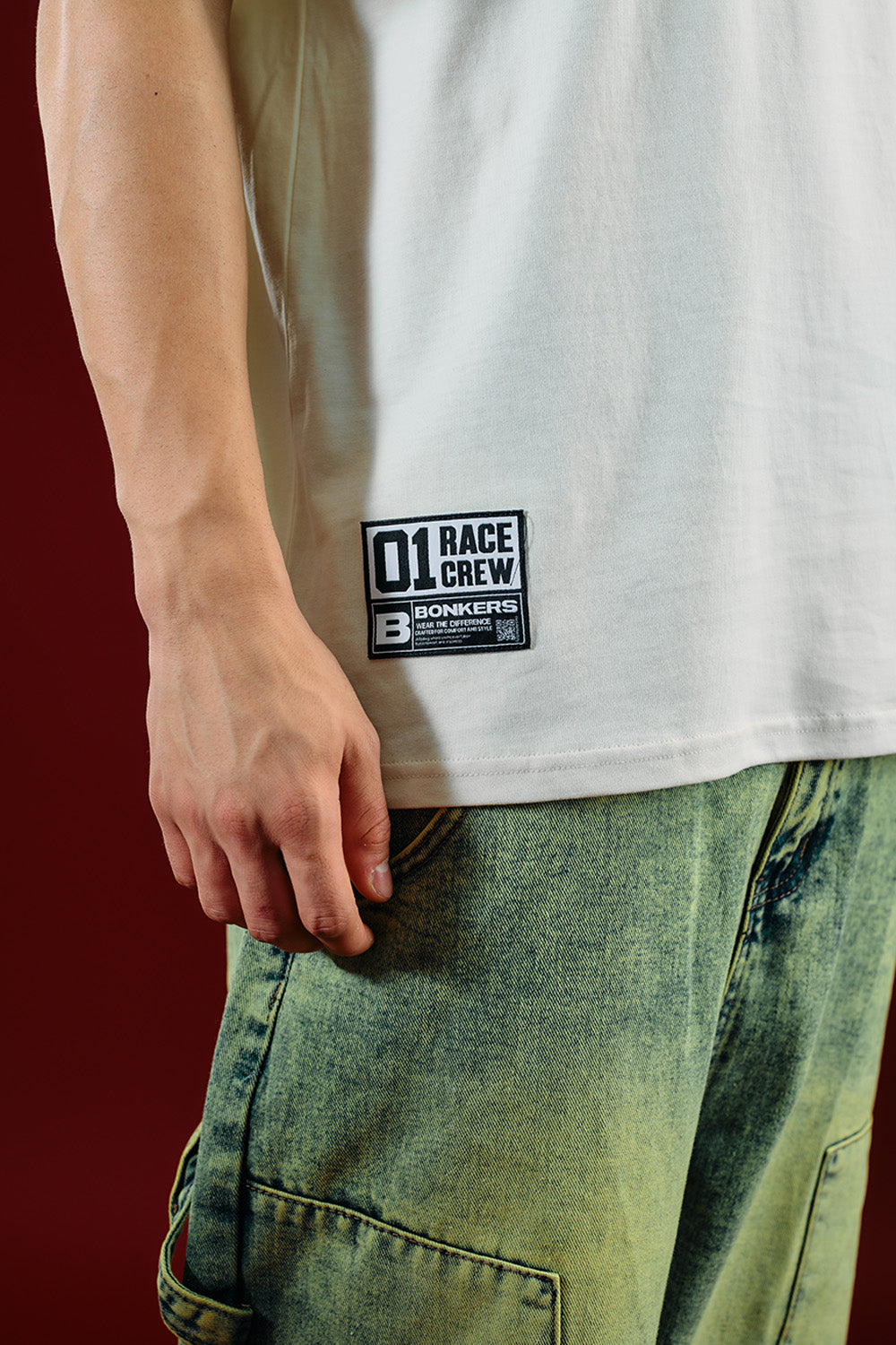Need for Speed White Oversized T-shirt - BonkersCorner