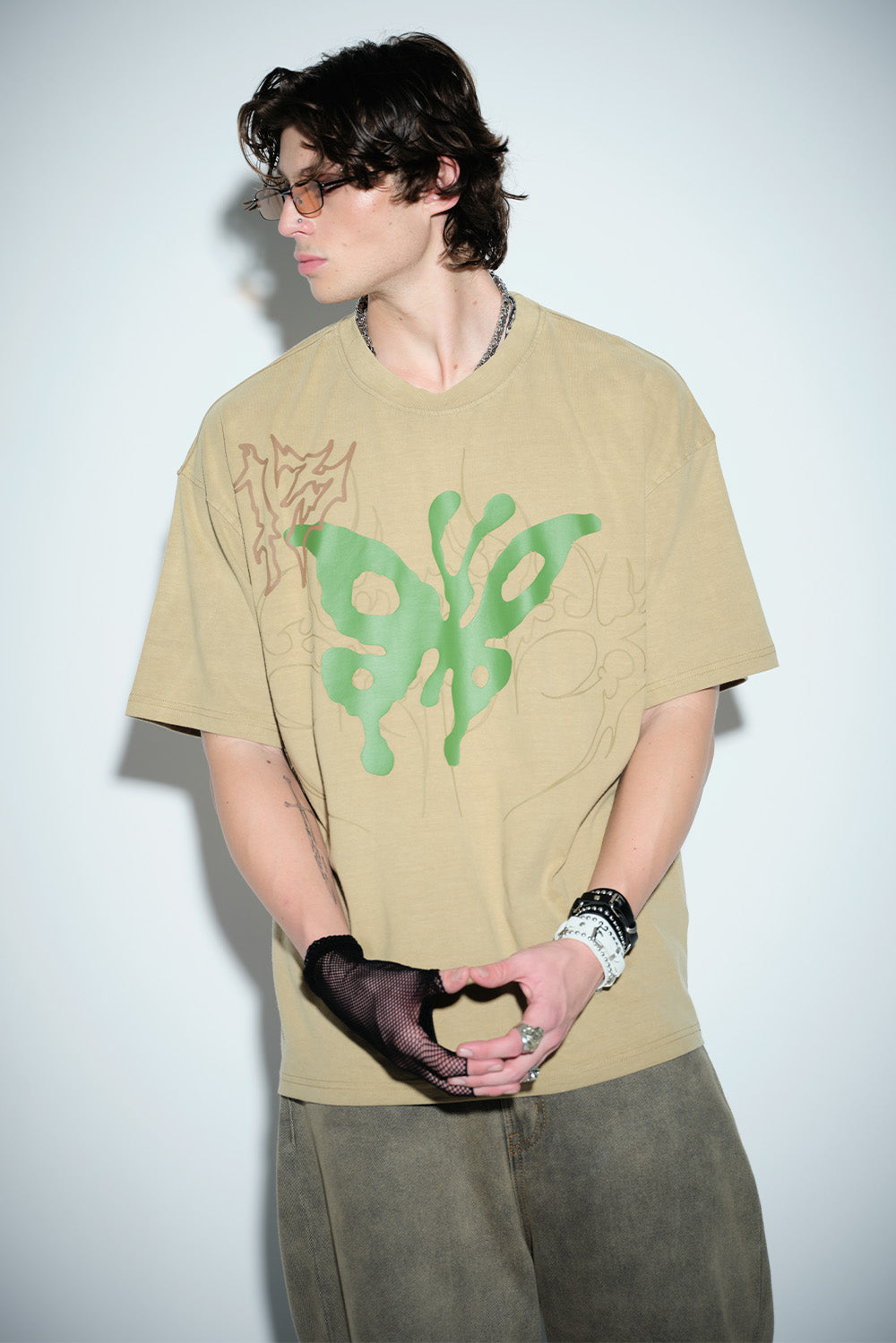 Neuro Bloom Oversized T-shirt - BonkersCorner